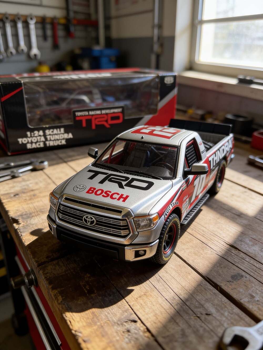 Collectible Racing Champions 1:24 Scale Toyota Tundra NASCAR Race Truck #12